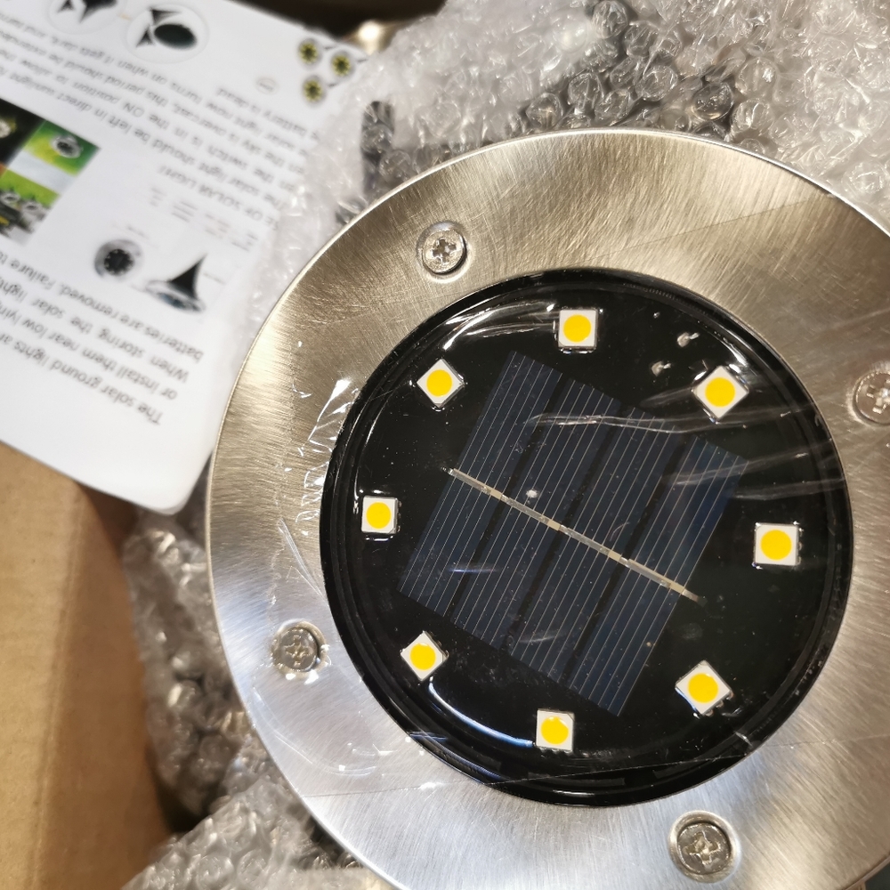 solar light outdoor 8pc
